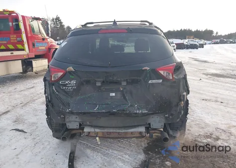 2016 Mazda Cx-5 Grand Touring z USA, uszkodzony, nr VIN JM3KE4DY7G0725372